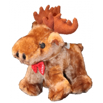 stuffed moose dog toy