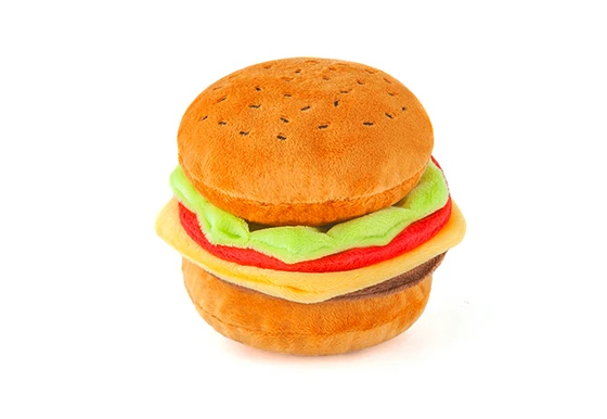 P.L.A.Y. American Classic Dog Toy - Barky Burger