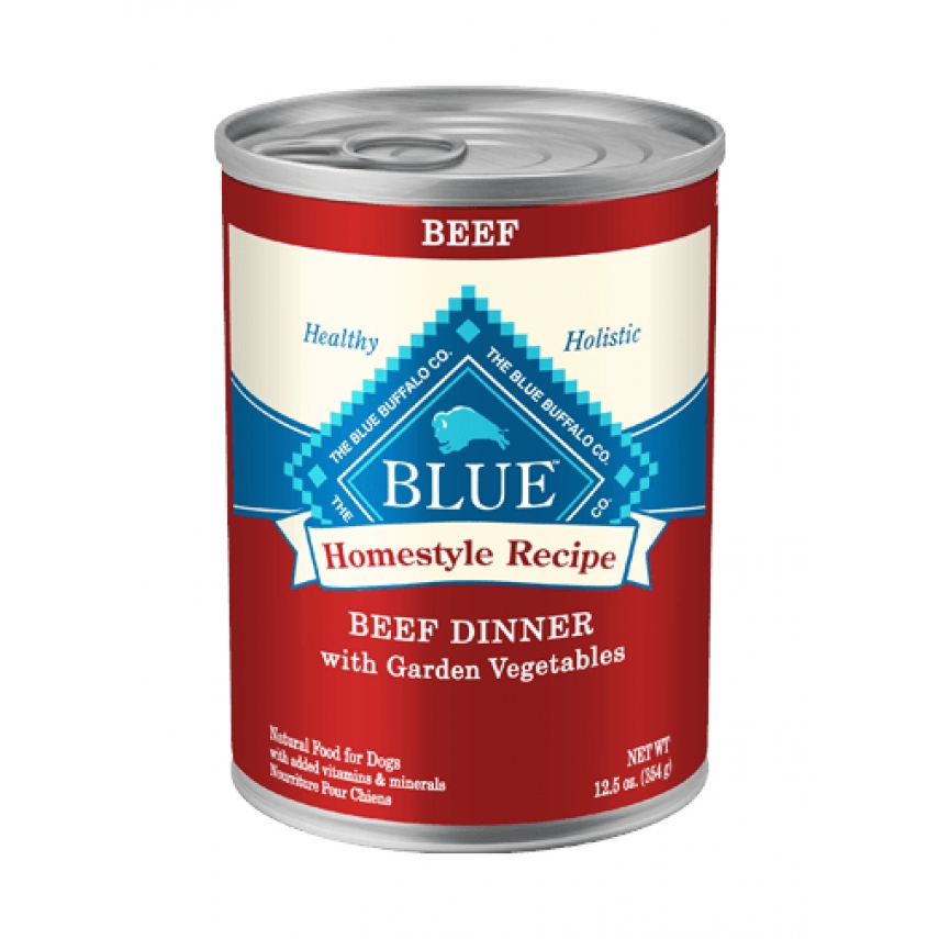 Blue Buffalo Canned Dog Food -- Beef Dinner 12.5oz