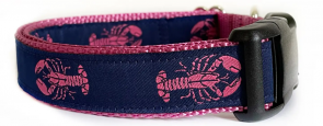 sf-ribbon-dog-collar-pink-lobster-on-navy-on-pink-1